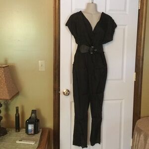 NWT! Baluoke Size Medium M Black Jumpsuit lot5683